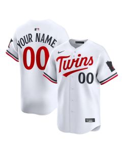Youth Minnesota Twins Nike White Home Limited Custom Jersey (White)