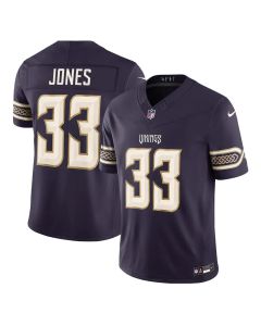 Youth Minnesota Vikings #33 Aaron Jones Purple 2026 Rivalries Collection Vapor F.U.S.E. Limited Jersey (Purple)
