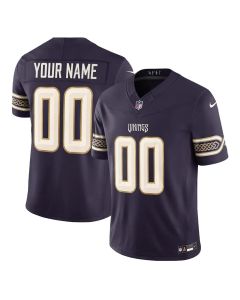 Youth Minnesota Vikings Purple 2026 Rivalries Collection Vapor F.U.S.E. Limited Custom Jersey