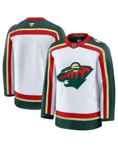 Youth Minnesota Wild Blank White 2025 25th Anniversary Stitched Hockey Jersey