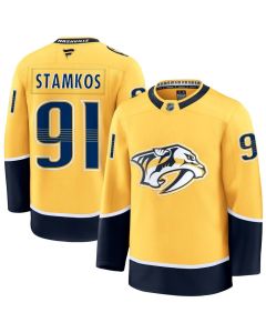 Youth Nashville Predators #91 Steven Stamkos Gold 2024-25 Home Stitched Hockey Jersey