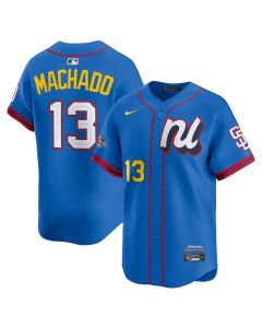 Youth National League #13 Manny Machado Blue 2025 All-Star Edition Limited Player Jersey (Blue)