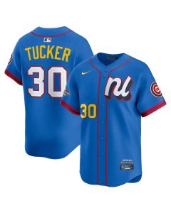 Youth National League #30 Kyle Tucker Blue 2025 All-Star Edition Limited Player Jersey (Blue)