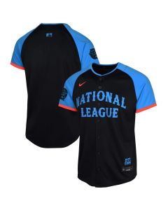 Youth National League Navy 2024 MLB All-Star Game Limited Jersey