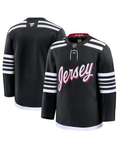 Youth New Jersey Devils Blank Black 2024-25 Alternate Stitched Hockey Jersey
