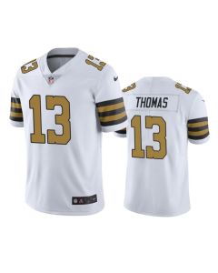 Youth New Orleans Saints #13 Michael Thomas White Limited Rush Stitched NFL Jersey