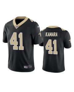 Youth New Orleans Saints #41 Alvin Kamara Black Limited Rush Stitched NFL Jersey