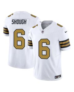 Youth New Orleans Saints #6 Tyler Shough White F.U.S.E Vapor Untouchable Limited Stitched Football Jersey (White)