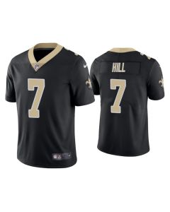 Youth New Orleans Saints #7 Taysom Hill Black Vapor Untouchable Limited Stitched Jersey