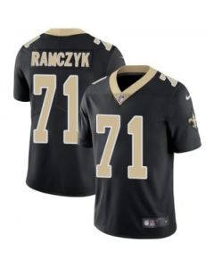 Youth New Orleans Saints #71 Ryan Ramczyk Black Vapor Untouchable Limited Stitched NFL Jersey