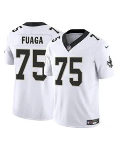 Youth New Orleans Saints #75 Taliese Fuaga White 2024 Draft F.U.S.E Vapor Limited Stitched Football Jersey