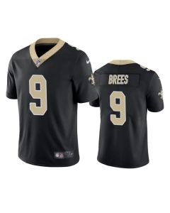 Youth New Orleans Saints #9 Drew Brees Black Vapor Untouchable Limited Stitched NFL Jersey