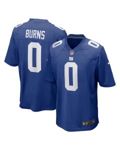 Youth New York Giants #0 Brian Burns Nike Royal Game Player Jersey