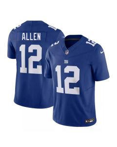 Youth New York Giants #12 Brandon Allen Blue 2026 F.U.S.E. Vapor Untouchable Limited Stitched Jersey