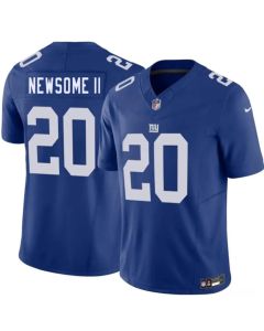 Youth New York Giants #20 Greg Newsome II Blue 2026 F.U.S.E. Vapor Untouchable Limited Stitched Jersey