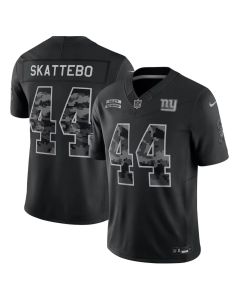 Youth New York Giants #44 Cam Skattebo Nike Black 2026 Salute to Service Vapor F.U.S.E. Limited Jersey