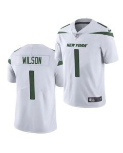 Youth New York Jets #1 Zach Wilson 2021 NFL Draft White Vapor Untouchable Limited Stitched Jersey