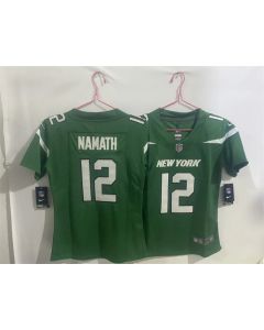 Youth New York Jets #12 Joe Namath Green Vapor Untouchable Limited Stitched Jersey