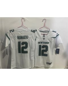 Youth New York Jets #12 Joe Namath White Vapor Untouchable Limited Stitched Jersey