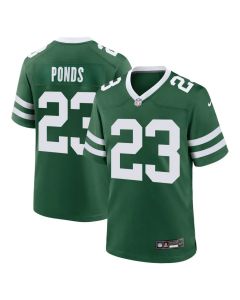 Youth New York Jets #23 D'Angelo Ponds Green 2026 NFL Draft Game Jersey (Green)