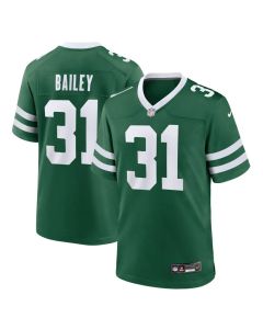 Youth New York Jets #31 David Bailey Green 2026 NFL Draft Game Jersey (Green)
