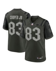 Youth New York Jets #83 Omar Cooper Jr. Black 2026 NFL Draft Game Jersey (Black)