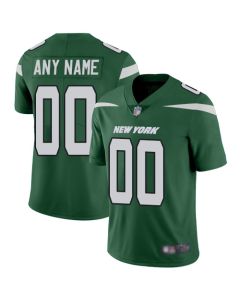 Youth New York Jets ACTIVE PLAYER Custom Green Vapor Untouchable Limited Stitched Jersey