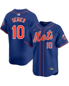 Youth New York Mets #10 Marcus Semien Royal Alternate Limited Jersey (Royal)