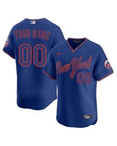 Youth New York Mets Royal Alternate 2025 Limited Custom Jersey (Royal)
