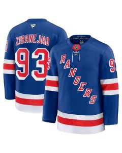 Youth New York Rangers #93 Mika Zibanejad Blue Home Jersey