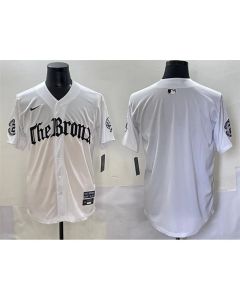 Youth New York Yankees White "Gothic Legacy Edition" Vapor Premier Limited Stitched Baseball Jersey (Style 4)