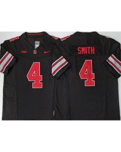 Youth Ohio State Buckeyes #4 Jeremiah Smith Black 2026 Vapor F.U.S.E. Limited Jersey
