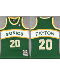 Youth Oklahoma City Thunder #20 Gary Payton Green/White Stitched Basketball Jersey