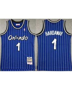 Youth Orlando Magic #1 Penny Hardaway Blue Throwback Stitched Jersey