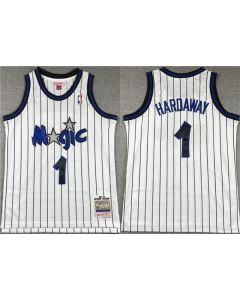 Youth Orlando Magic #1 Penny Hardaway White Throwback Stitched Jersey