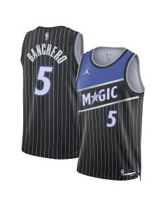 Youth Orlando Magic #5 Paolo Banchero Black 2025/26 Statement Edition Jersey (Black)
