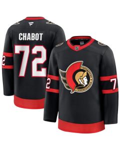 Youth Ottawa Senators #72 Thomas Chabot Black Home Player Jersey