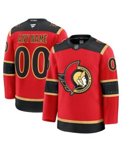 Youth Ottawa Senators Red Alternate Custom Jersey