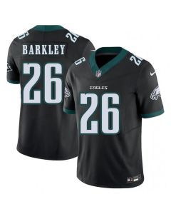 Youth Philadelphia Eagles #26 Saquon Barkley Black F.U.S.E. Vapor Untouchable Limited Stitched Football Jersey