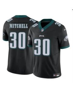 Youth Philadelphia Eagles #30 Quinyon Black 2024 Draft F.U.S.E Vapor Untouchable Limited Stitched Football Jersey