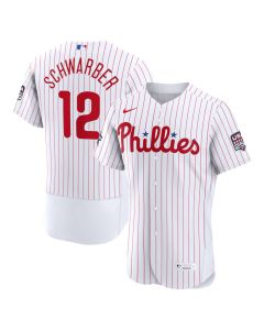 Youth Philadelphia Phillies #12 Kyle Schwarber White 2026 All-Star Game Authentic Jersey