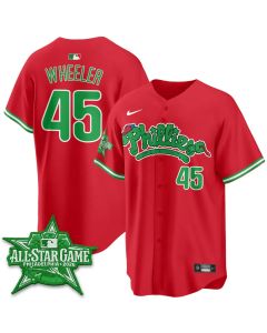 Youth Philadelphia Phillies #45 Zack Wheeler Red 2026 MLB All-Star Jersey (2026)