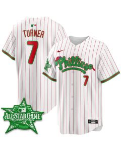 Youth Philadelphia Phillies #7 Trea Turner White 2026 MLB All-Star Jersey (2026)