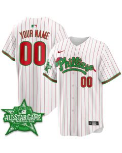 Youth Philadelphia Phillies White 2026 MLB All-Star Custom Jersey