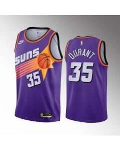 Youth Phoenix Suns #35 Kevin Durant Purple Classic Edition Stitched Basketball Jersey
