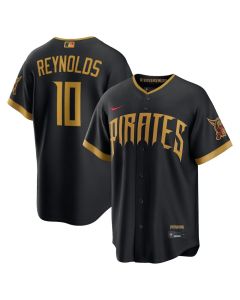 Youth Pittsburgh Pirates #10 Bryan Reynolds Black 2026 City Connect Stitched Jersey