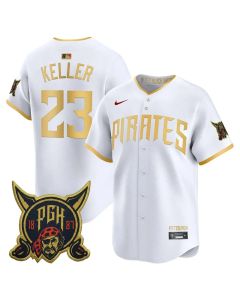 Youth Pittsburgh Pirates #23 Mitch Keller White 2026 City Connect Jersey (White)