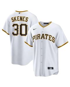 Youth Pittsburgh Pirates #30 Paul Skenes White Cool Base Stitched Baseball Jersey (White)