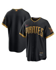 Youth Pittsburgh Pirates Nike Black 2026 City Connect Stadium Jersey (City Connect)