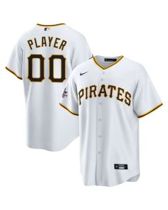 Youth Pittsburgh Pirates White 2025 MLB All-Star Game Home Custom Replica Jersey (White)
